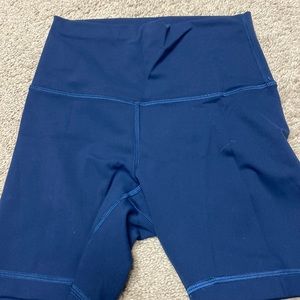 Wunder under lululemon shorts